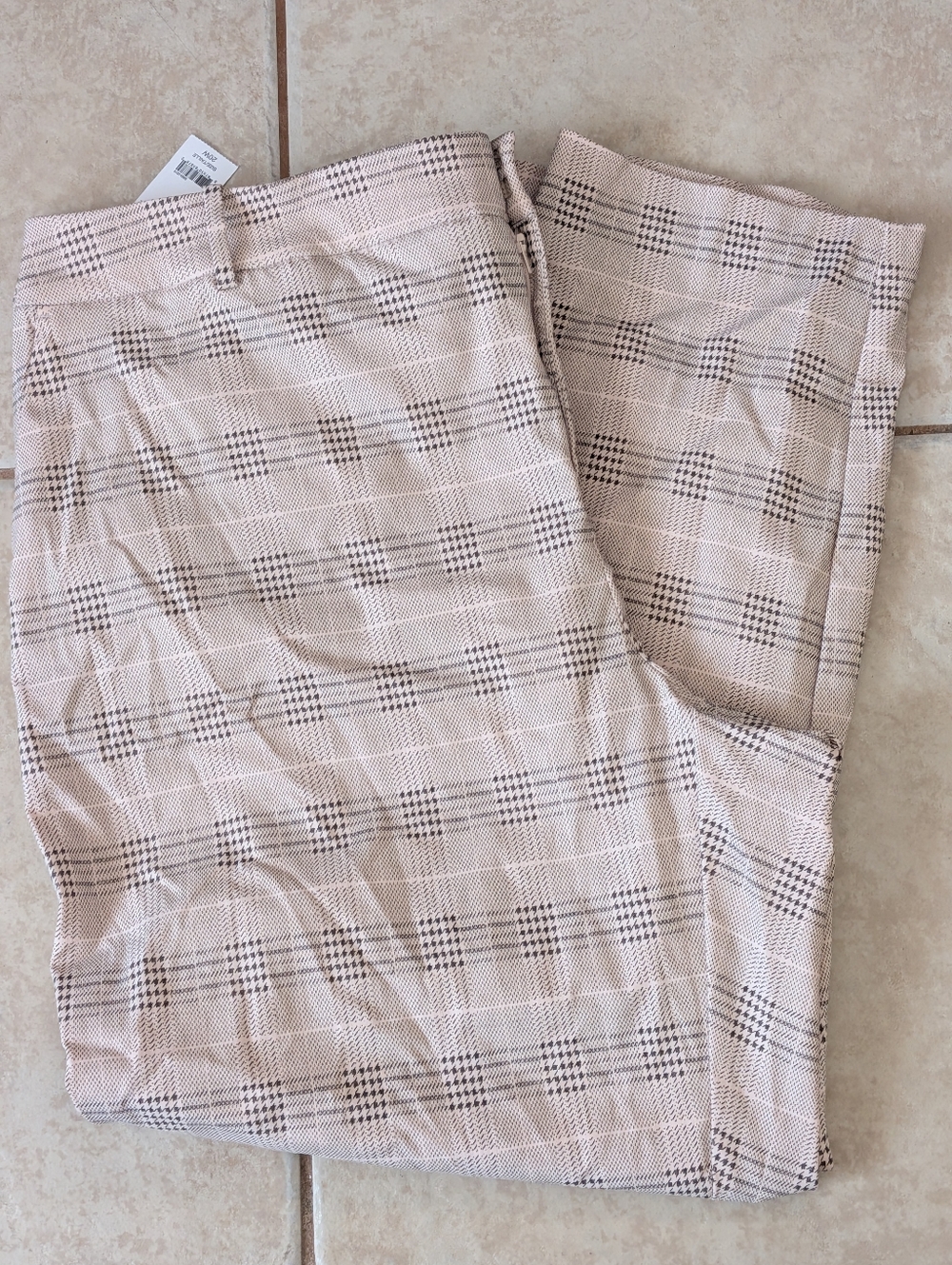 Lord & Taylor Kelly High-Rise Plaid Ankle Pants Size 20W NWT